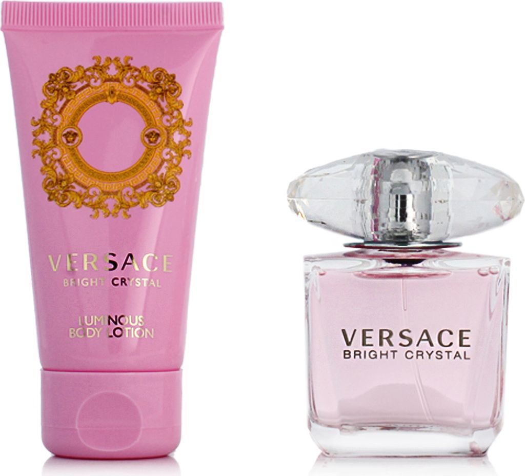 Versace Bright Crystal Geschenkset Eau de Toilette 30 ml + Bodylotion 50 ml