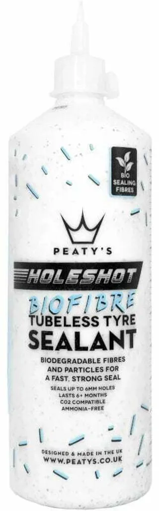 Peatys HoleShot Biofibre Tubeless Sealant 1000ml PTS-HBF-1L-12 VTT