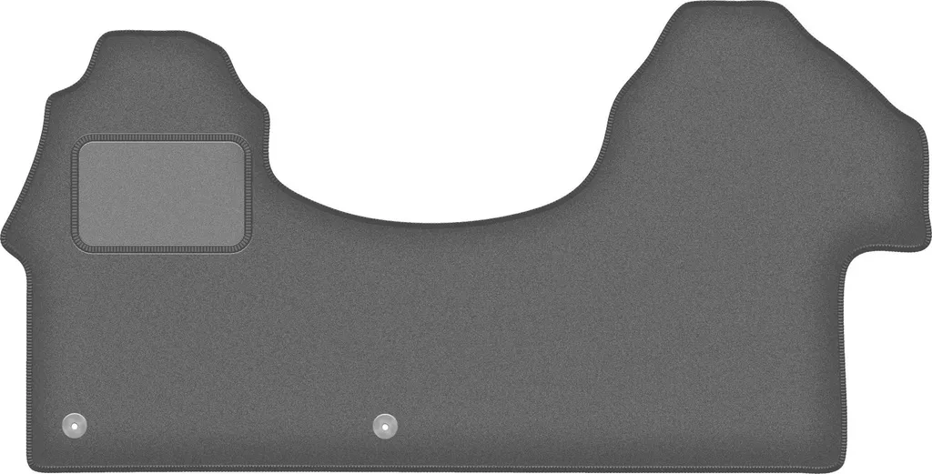 Tappetino conducente in velluto grafite compatibile con Mercedes Sprinter III (2016-, furgone) – con fissaggi – su misura