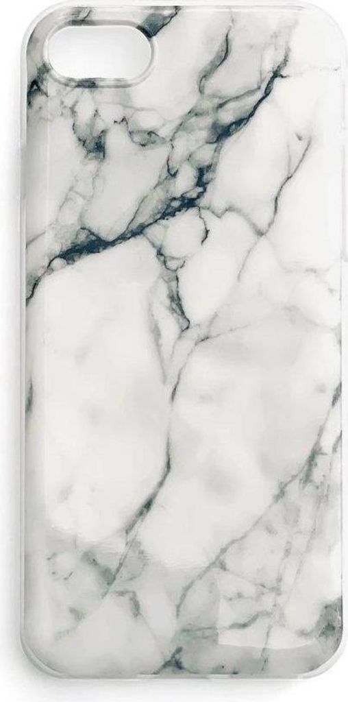 Wozinsky Marble Żelowe Etui Pokrowiec Marmur Samsung Galaxy A12 / Galaxy M12 Biały