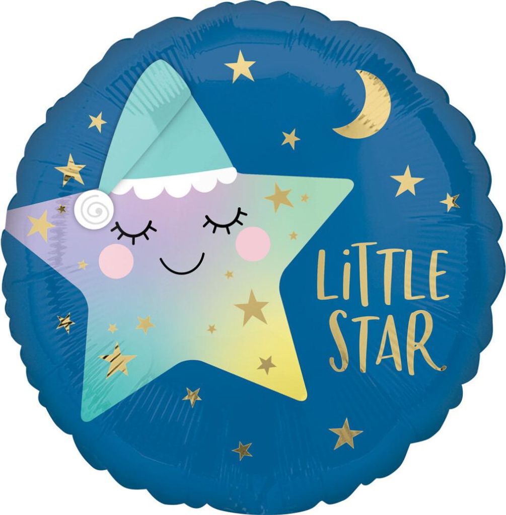 Star Little Star Folienballon 43 cm