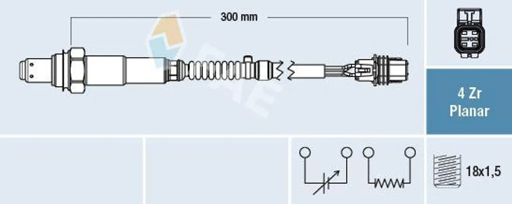 Sonde lambda de régulation pour Insignia moteur essence et diesel