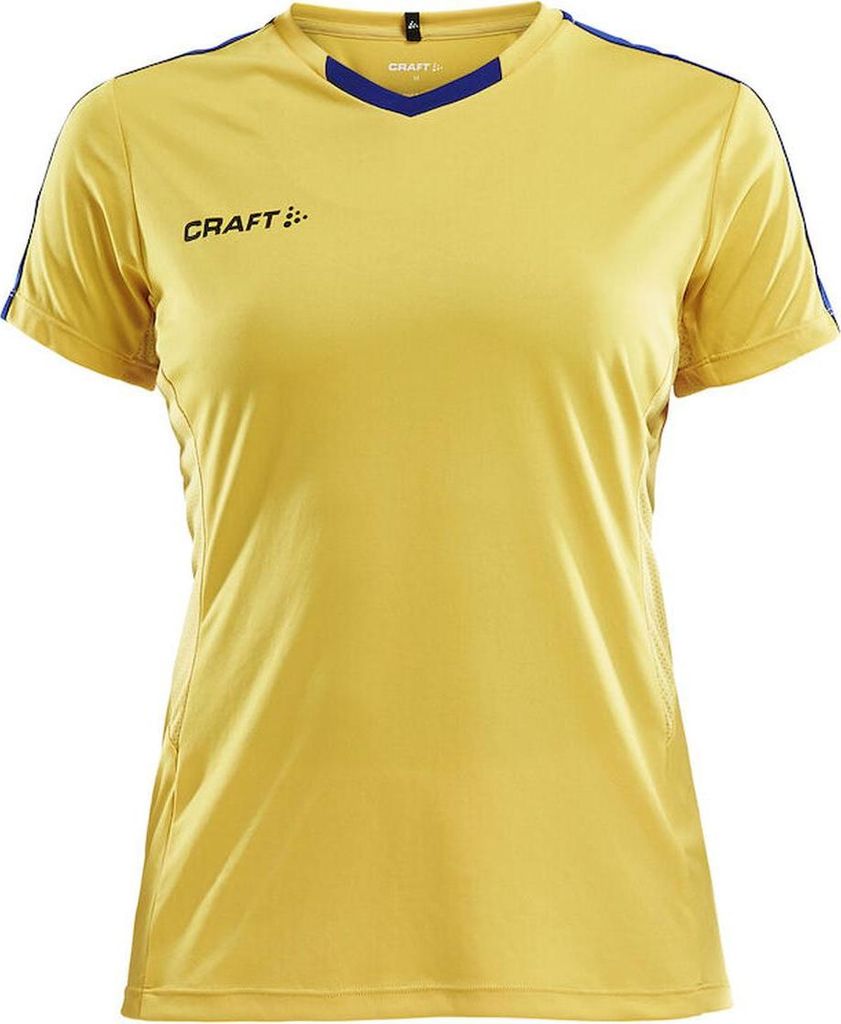 CRAFT Progress Jersey Contrast W Sweden Yellow/Club Cobolt S