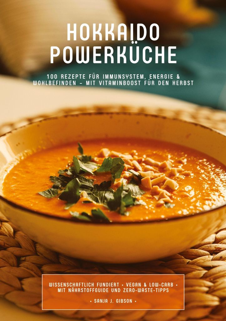 Hokkaido Powerküche: 100 Rezepte für Immunsystem, Energie & Wohlbefinden - Mit Vitaminboost für den Herbst (Wissenschaftlich fundiert ¿ Vegan &...