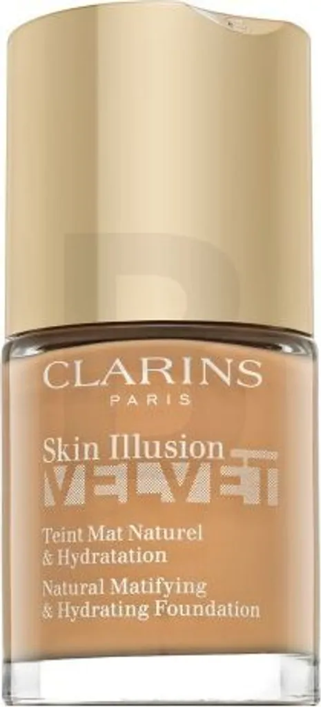 Fond de Teint Hydratant et Matifiant Clarins Skin Illusion Velvet 108W