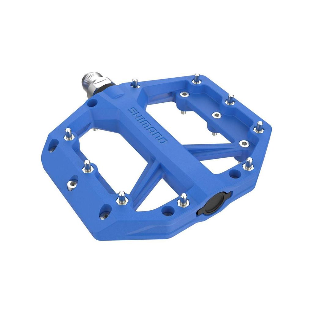 Shimano PD-GR400 Flat Pedal polkimet, sininen