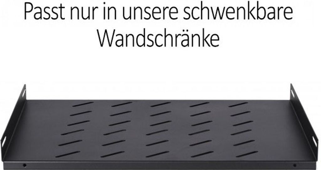 Fachboden für 600mm Tiefe schwenkbare Wandschränke – 1 HE