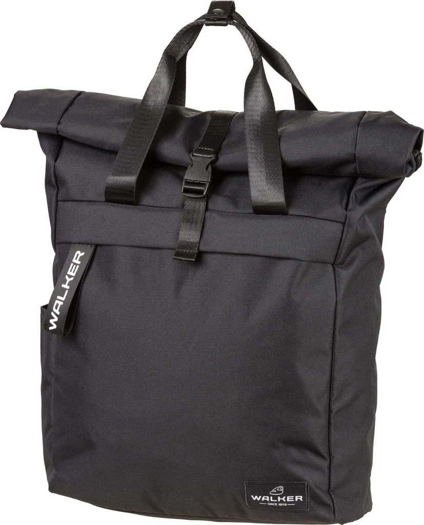 walker 42263-180 Rucksack Roll Top - black melange Produktbild 