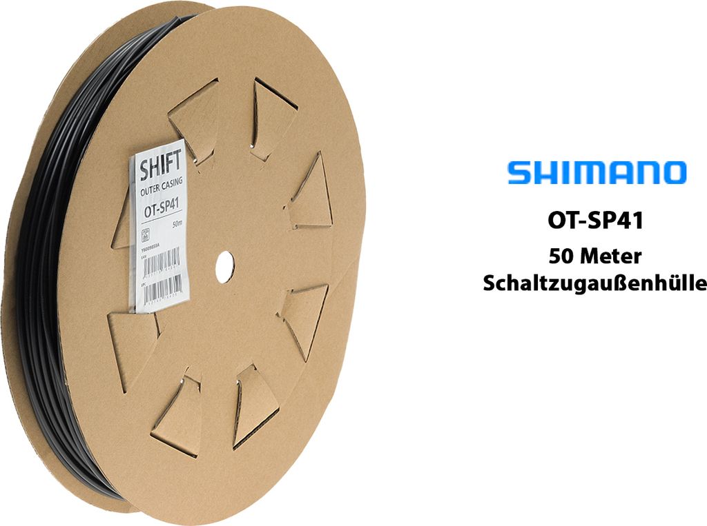 SHIMANO Schaltzugaußenhülle OT-SP41 50 m (Austauschrolle), Produktbild 