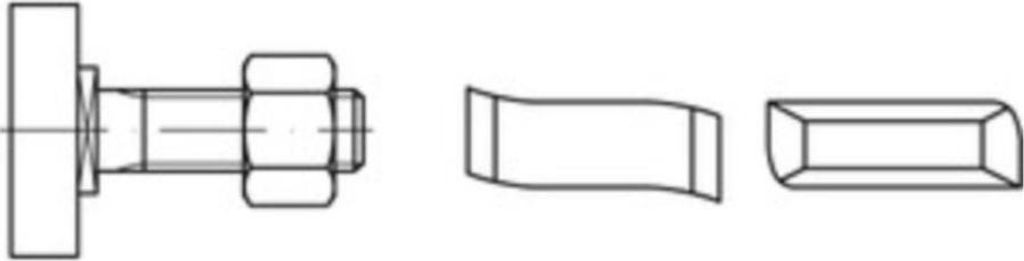 Reyher Hammerkopf-Schr. m. Mu Typ 38/17 A4 M 12x60 A4 (25 Stück)