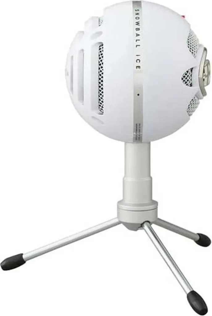 Blue Snowball iCE WH Microfono USB Bianco per Streaming e Gaming PC Mac - 4