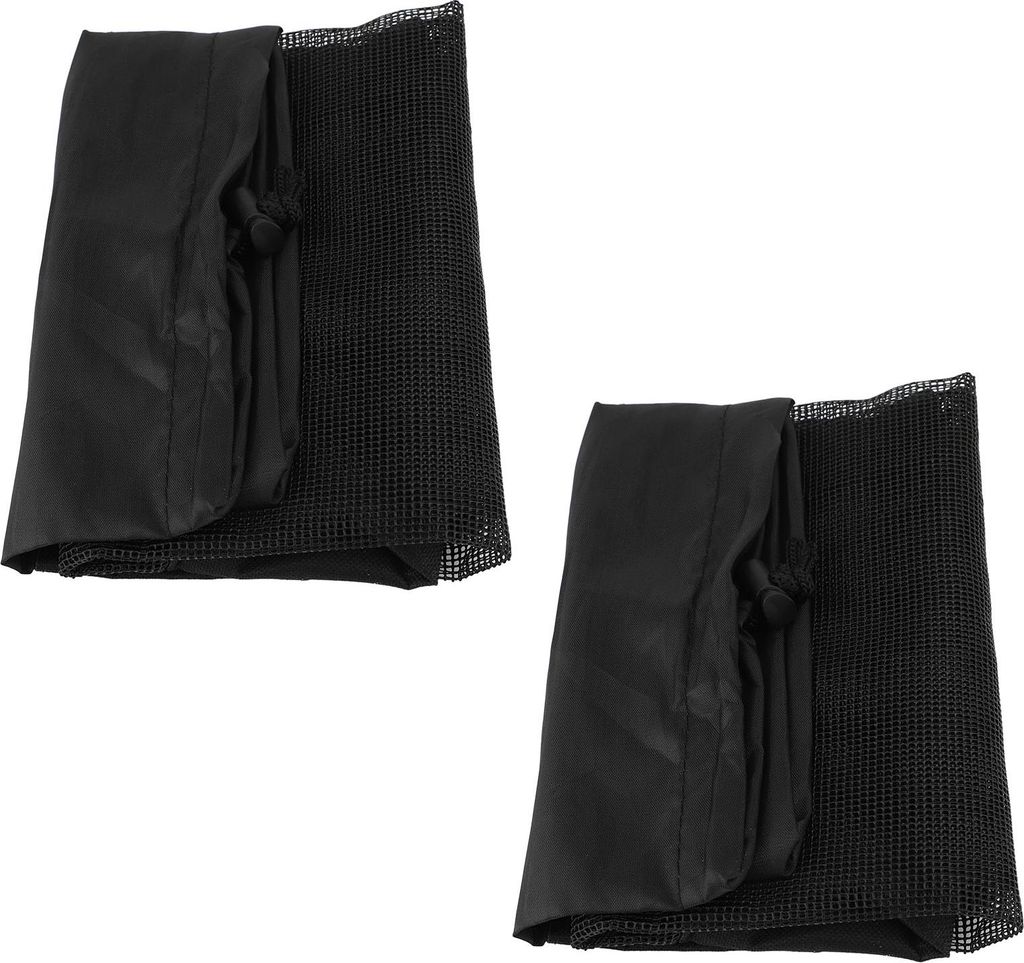 Boot-Müllbeutel, tragbar, rund, Zylinder-Stil, Müllbehälter, Netz, trockene Lagerung für Marine, Kajak, Camping, Angeln, 2 Stück