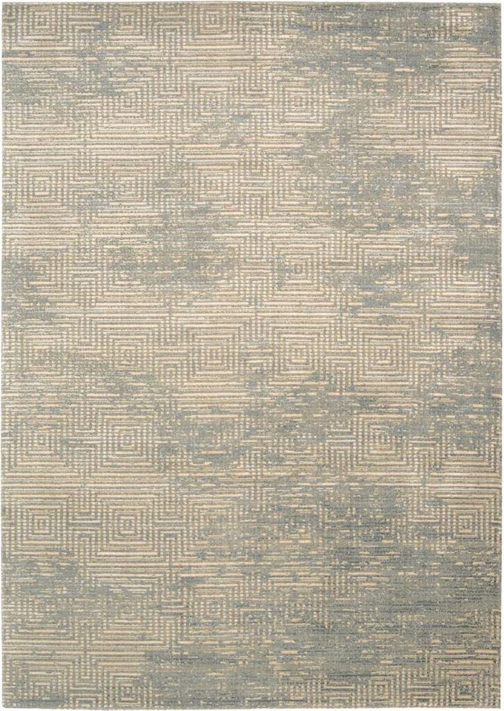 Wohn- und Schlafzimmerteppich aus Viskose mit geometrischem Muster MAYA 01