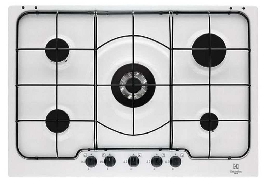 Electrolux PB750UV Kochfeld Weiß Integriert Gas 5 Brenner