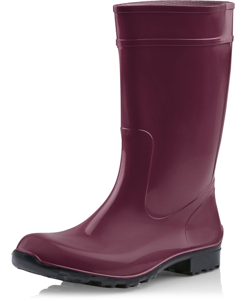 Ladeheid Damen Gummistiefel LA-967 (Weinrot/Schwarz, 39 EU)