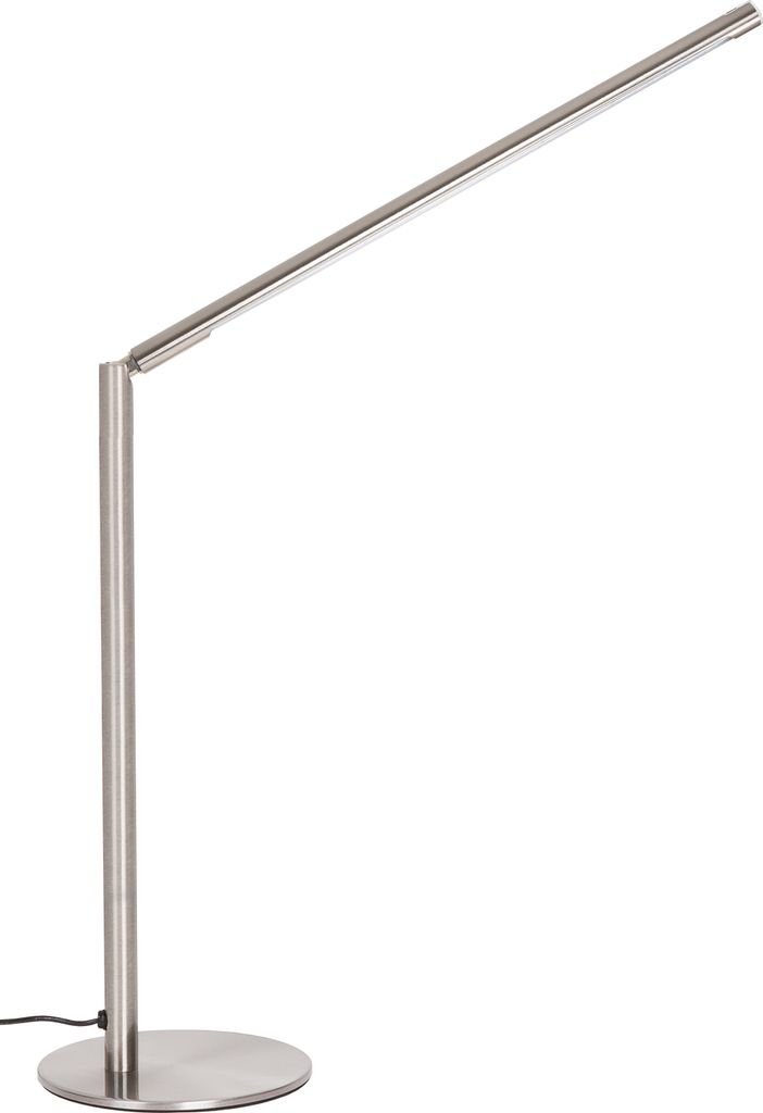 NOWA Tischleuchte Metall Nickel matt, LED