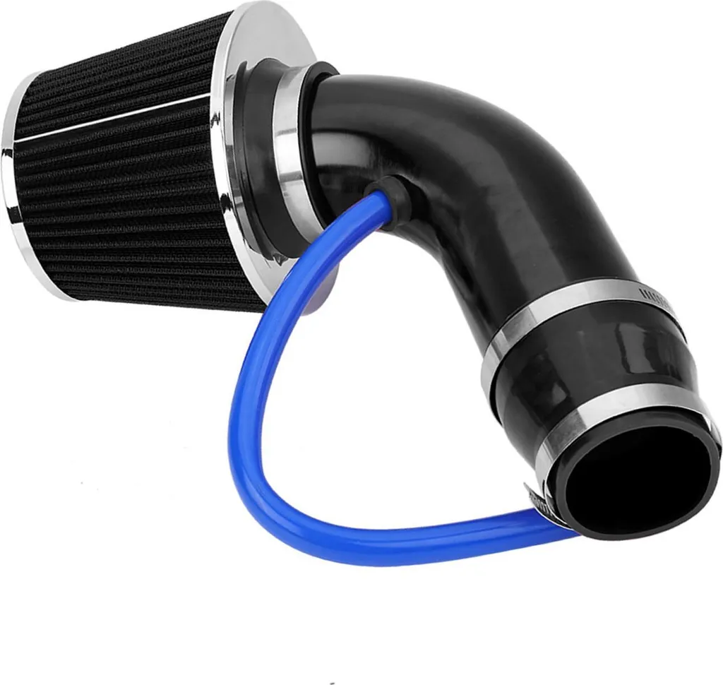 Admission d'Air Froid 76mm Noire pour Éviter la Surchauffe Moteur - 2