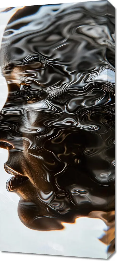 Ambiance Zen avec le Tableau 40 x 90 cm Reflet Aquatique de Votre Moi Chic