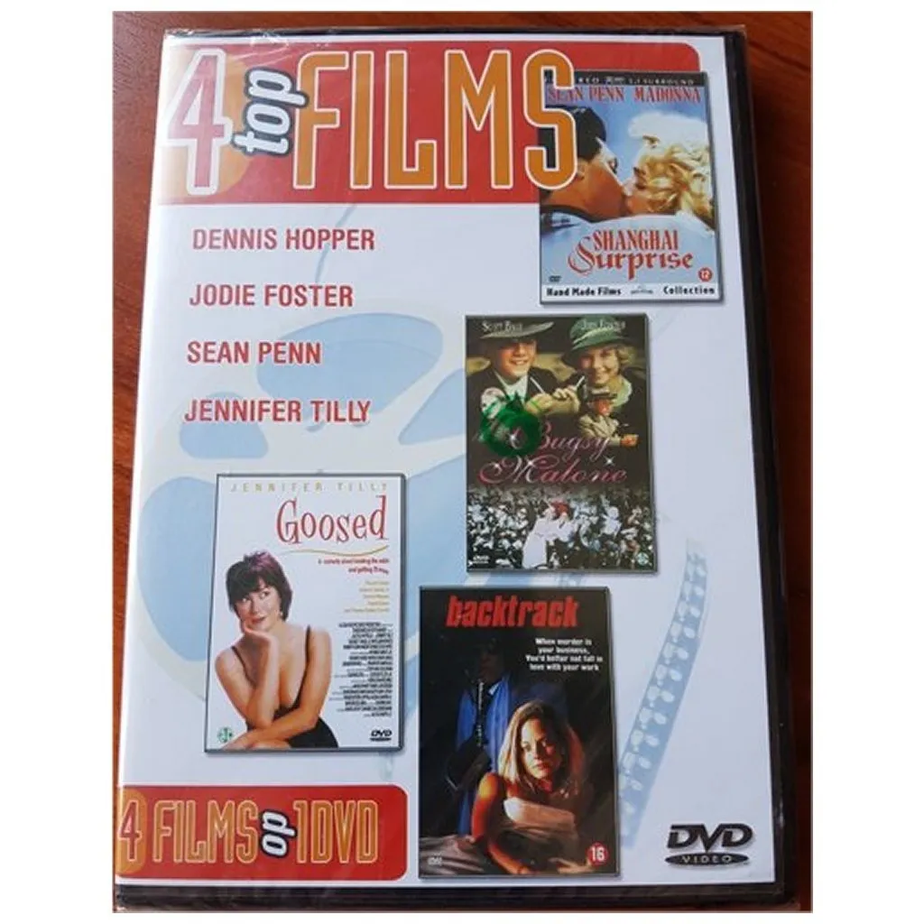 DVD Collection 4 Films Thriller et Comédie Backtrack et Bugsy Malone Set