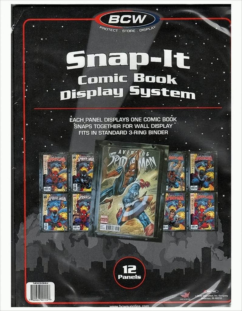 BCW Snap-It Comic Präsentationssystem (modulares Wanddisplay)