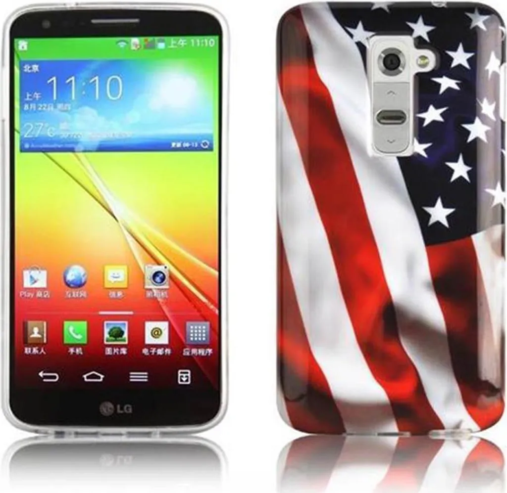 Hard Case LG G2 Cadorabo Rosso - Custodia Protettiva Sottile e Solida