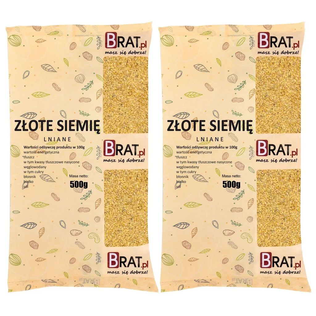 Goldener Leinsamen 1kg (2x500g)