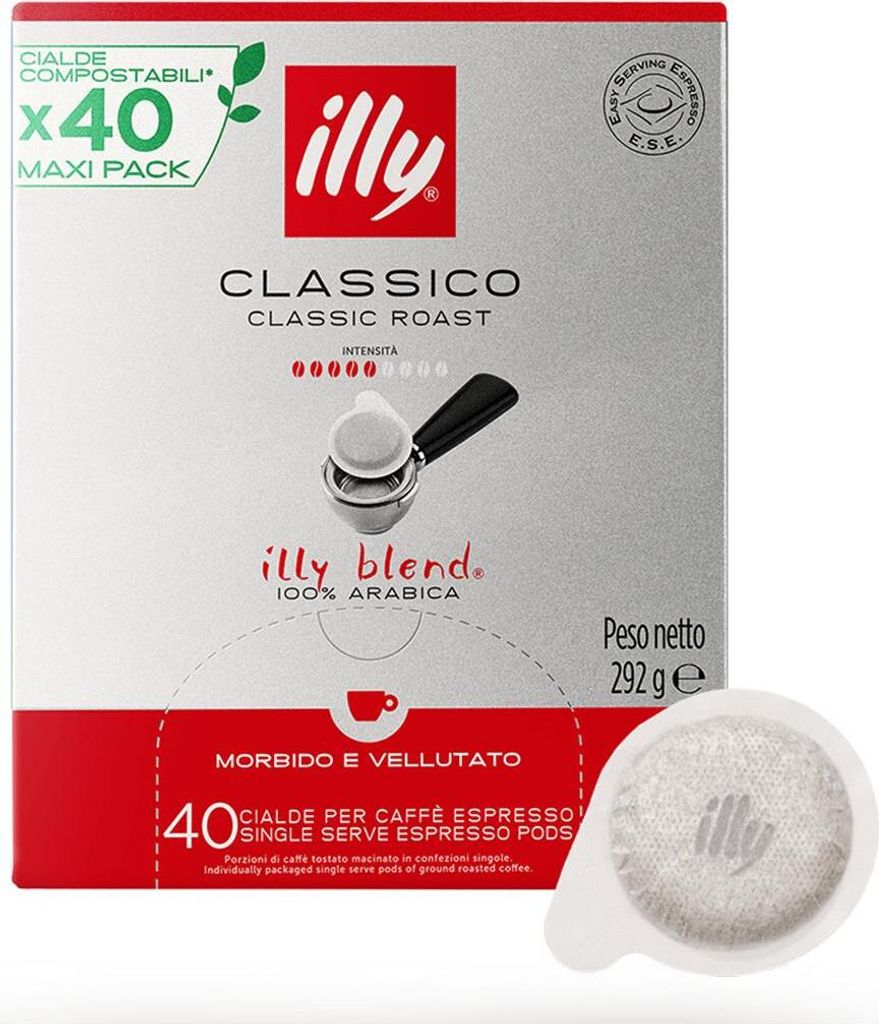 Illy Classico Kaffeepad Medium geröstet 40 Stück(e) Produktbild 