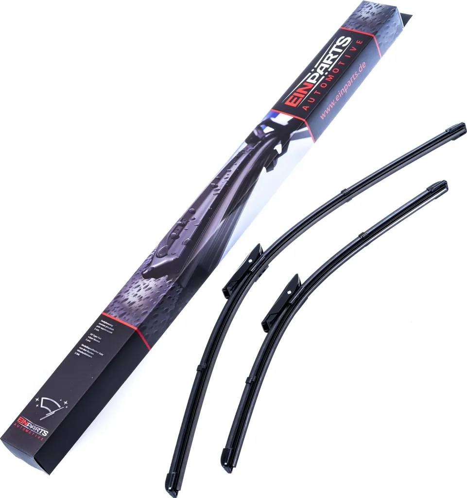 Kit essuie-glace avant plat 660 480 mm compatible Peugeot Toyota