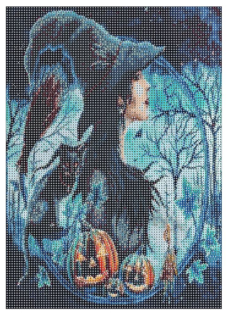 QYQY 5D Diamantmalerei Set - 40x50cm Rundfunken DIY Kreuzstich Mit Vollsteinen