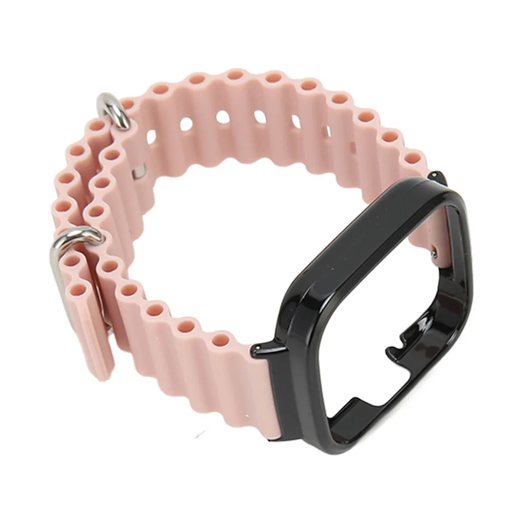 Orologio Custodia protettiva cinturino, Silicone Watch Strap custodia protettiva, Watch Band custodia protettiva, caso di cinturino per Redmi Watch 3, orologio cinturino custodia, orologio sostituzione cinturino custodia - 3