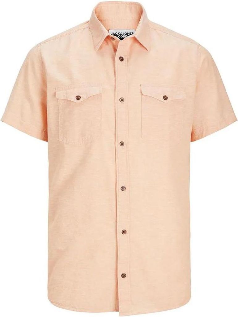 Jack & Jones Sheridan Linen Blend Kurzarmhemd Beige M Herren Beige M