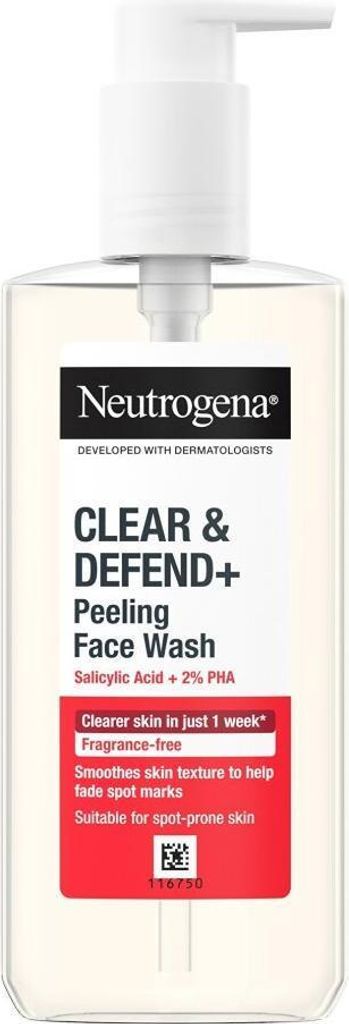Neutrogena Clear & Defend+ čistící gel Facial Wash 200 ml Obrázek produktu 