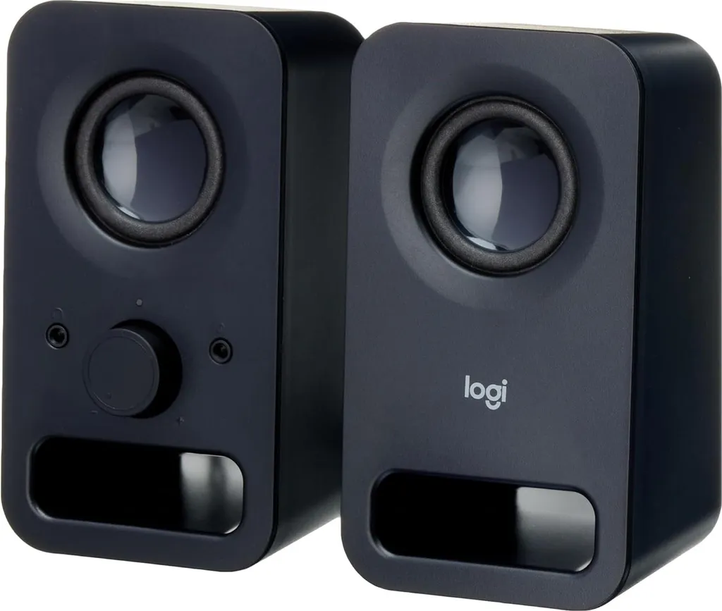 Haut-parleurs Stéréo LOGI Z150 Midnight pour Ordinateur avec Prise Casque