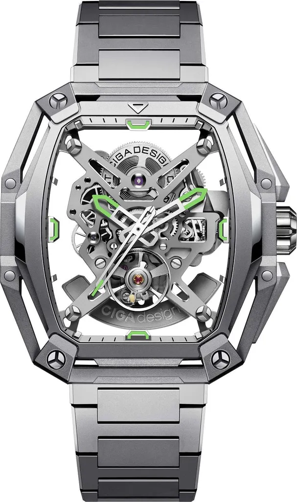 Ciga Design Z035-SS01-W1S Montre Automatique Homme Series Z City Hunter