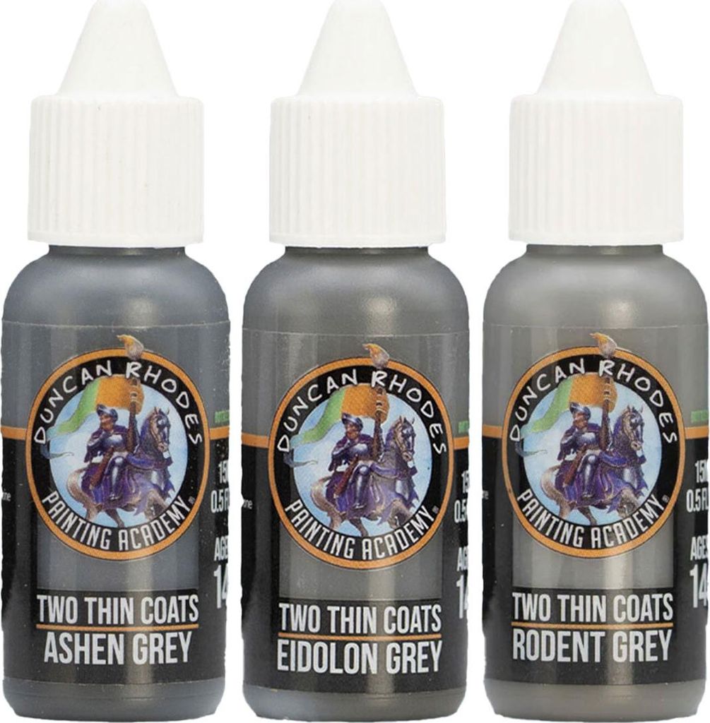 Two Thin Coats Acryl Miniaturenfarben (Wave 2) Triads Grey/Brown - 3 x 15 ml