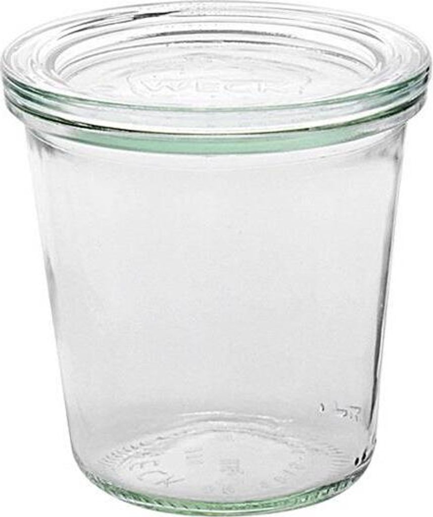 WECK vaso a bordo tondo 290 ml con coperchio 80 mm Immagine del prodotto 