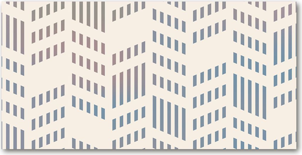 Tulup Leinwandbild -100x50 cm - Wandkunst - Drucke auf Leinwand - Leinwanddruck - Sonstige - Beige - Geometrische Figuren