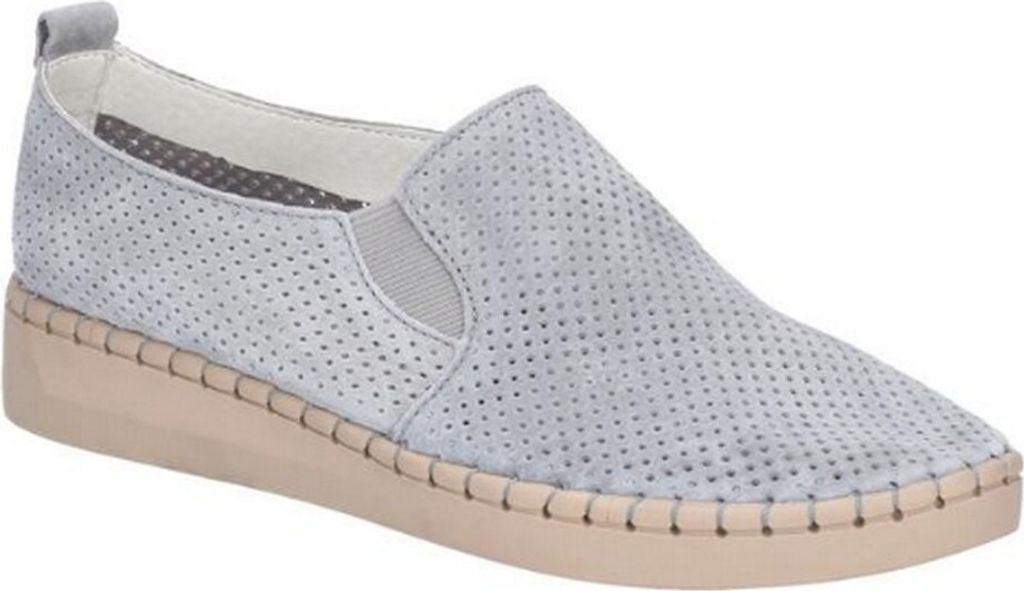 Fleet & Foster Damen Tulip Slip On Lederschuhe FS6134 (36 EU) (Grau)