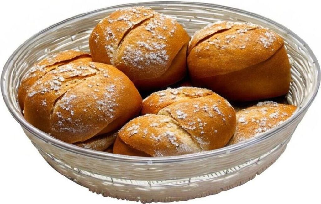 Brotkorb Brötchenkorb Frühstückskorb Obstkorb Servierschale Brotschale Ø 48 cm