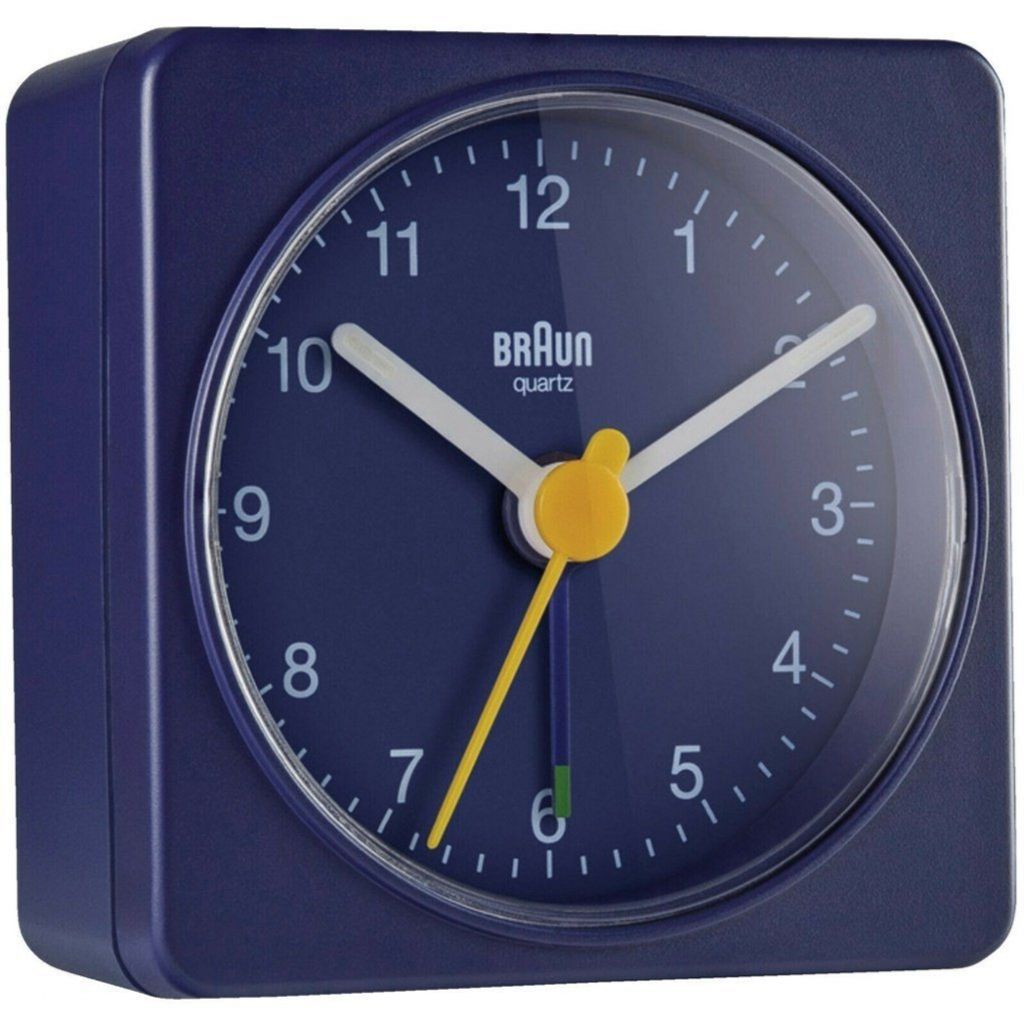 Braun Uhren BC02BL Quarzwecker Uhren/Wecker Blau