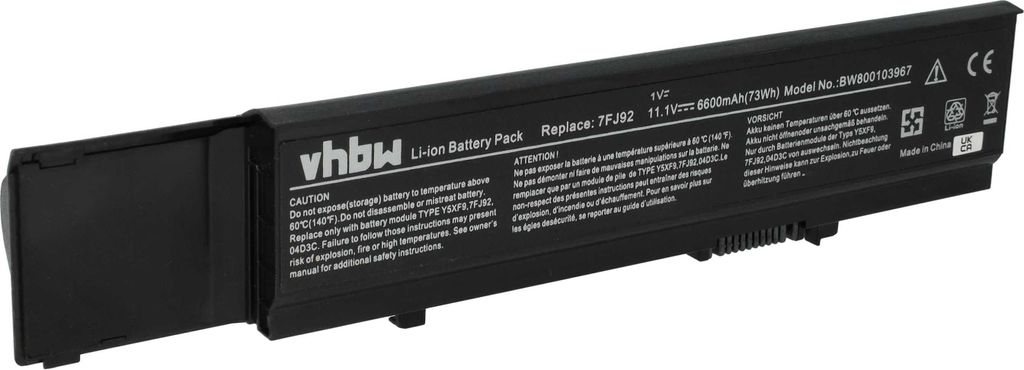 vhbw Akku kompatibel mit Dell Vostro 3400, 3500, 3700 Produktbild 