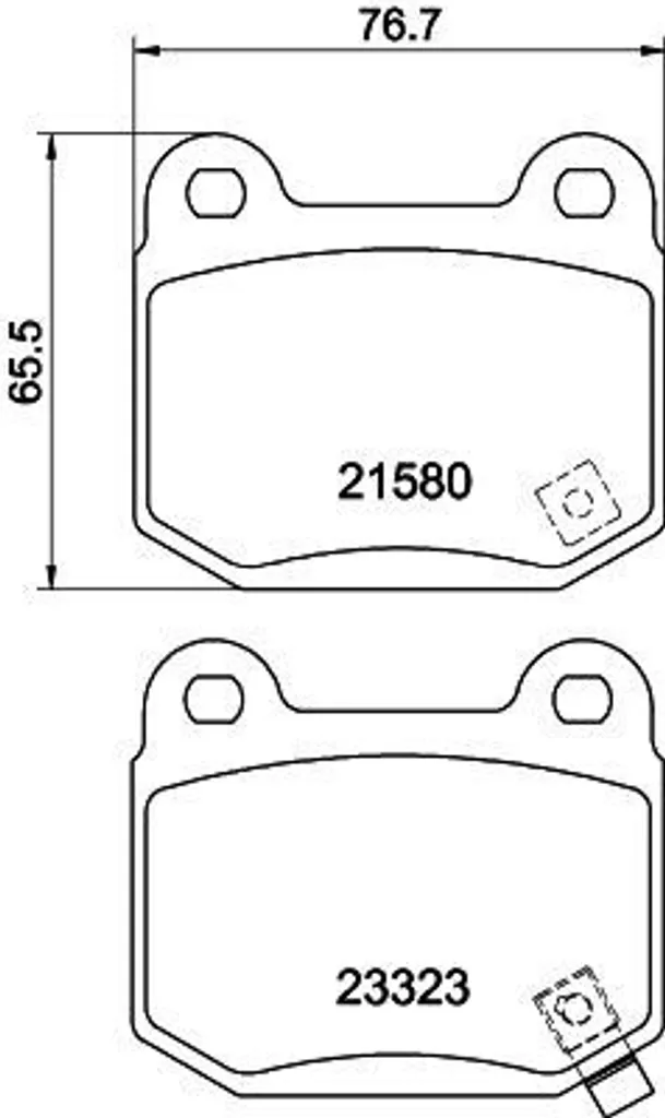 Plaquettes de frein HELLA haute performance OE 980139069 pour modèles Z33
