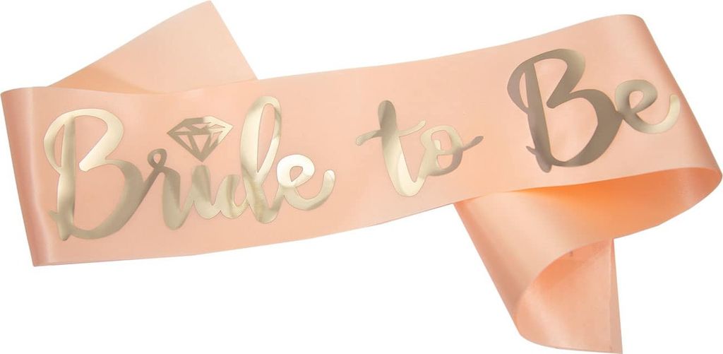 Oblique Unique Schärpe Bride to Be JGA Produktbild 