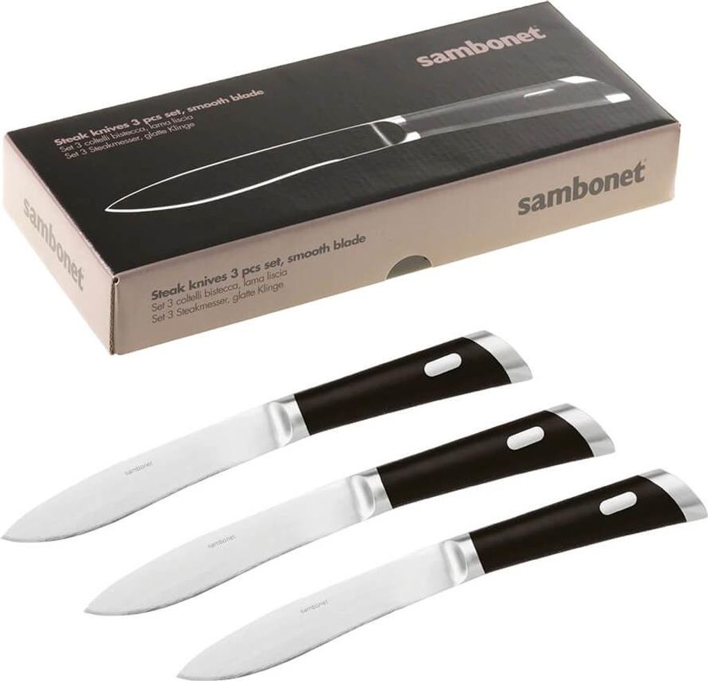 Sambonet S0007 Special Knife 3 Steakmesser 25,6, Edelstahl Produktbild 