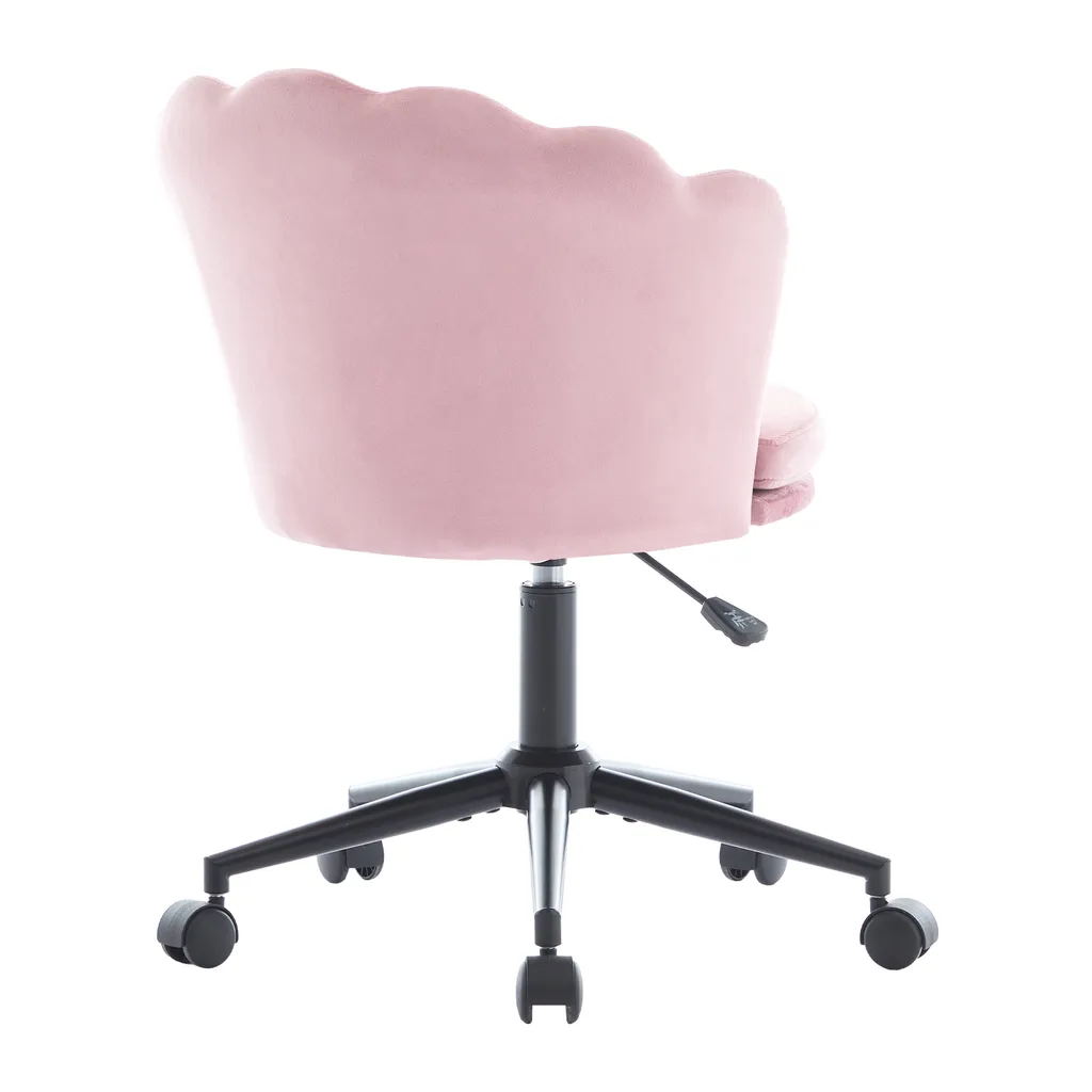 Sedia semplice - schienale a forma di petalo + cuscino lombare a forma di farfalla - regolabile in