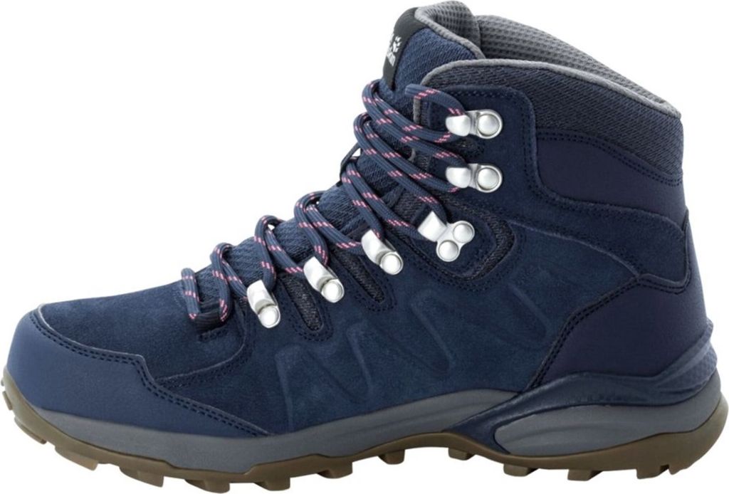 JACK WOLFSKIN Refugio Texapore Mid Schuhe Damen blau 37,5