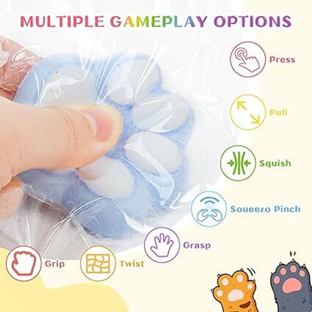 Fufu Squishy, Taba Squishy, Antistress Giocattoli da Spremere di Gatto