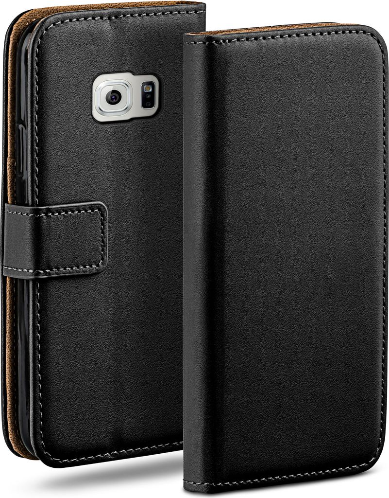 moex® Book Case kompatibel mit Samsung Galaxy S6 - Hülle Produktbild 