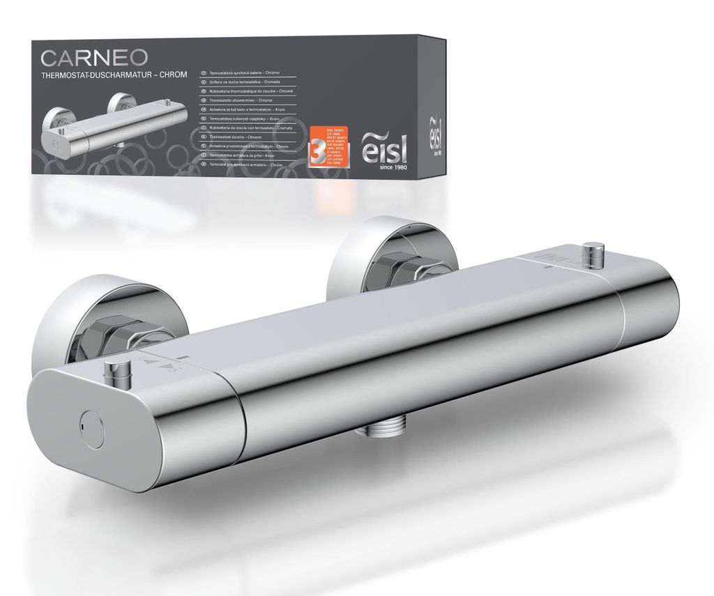eisl CARNEO Duscharmatur mit Thermostat, Mischbatterie Produktbild 