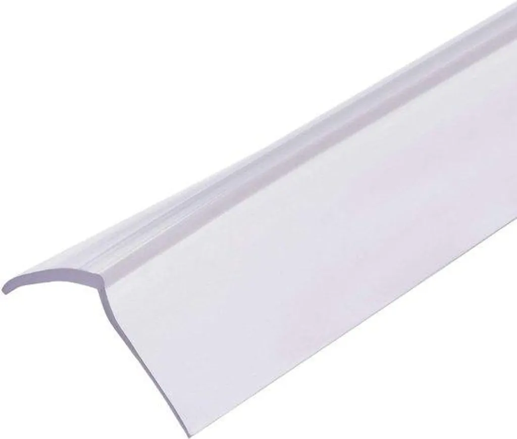 Joint étanche PVC transparent 3m protection anti-fuite hauteur de 3 cm